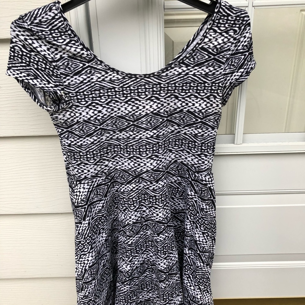 tribal skater dress